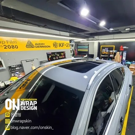 부천랩핑샵, BMW X6 전체랩핑, BMW 랩핑전문/사고차량 퍼티작업,에이버리 락그레이 재시공,완벽하게 변신하기!!! / 부천시 소사구 옥길동