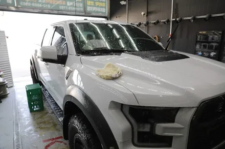 아산 유리막코팅 광택 흔히볼 수없는 F150 랩터 / 충남 아산