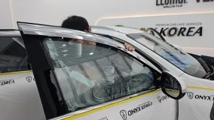 천안썬팅 쏘렌토 5년만에 썬팅 다시시공했어요 / 충남 아산
