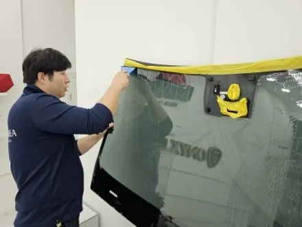 천안 자동차 유리 교체/교환 보험처리 / 충남 아산