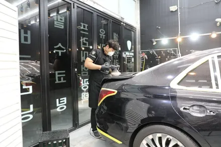 아산 유리막 코팅 광택 EQ900 새 차로 만들다. 돈값하네!!! / 충남 아산