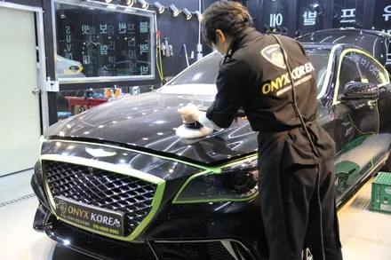 천안아산 신차패키지 오닉스코리아 제네시스 G80스포츠 블랙 썬팅부터 코팅까지 한번에~ / 충남 아산