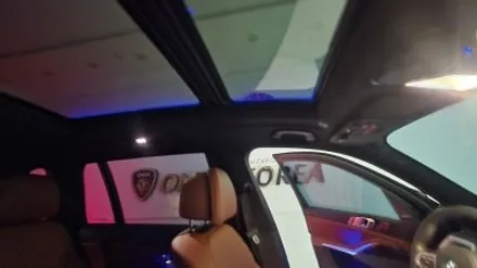 썬루프 썬팅 해야할까? 천안 BMWX7 스카이라운지 썬루프 썬팅시공 / 충남 아산