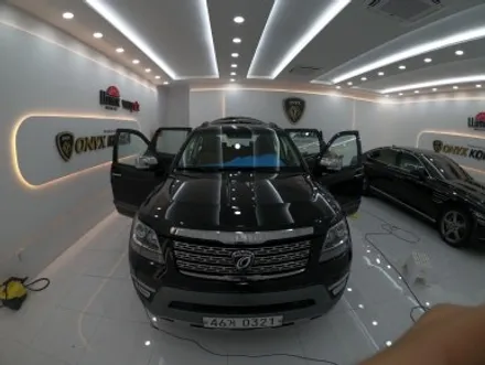 천안썬팅 모하비 보라빛으로 변색된 필름제거후 재시공 / 충남 아산
