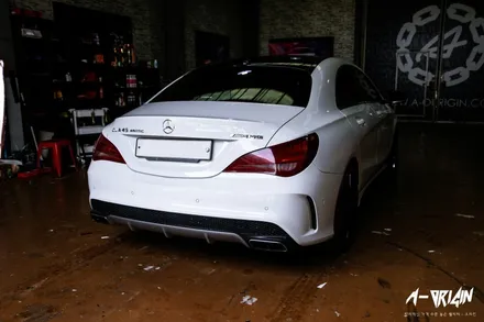 [광명랩핑 - 에이오리진] 벤츠 CLA45 AMG 레드크롬 전체랩핑 시공후기 / 안산,시흥,화성