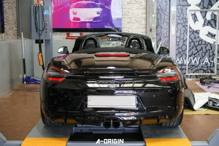 [ 랩핑 - 에이오리진 ] 981 박스터 GTS 맘바그린 전체랩핑 / 안산,시흥,화성