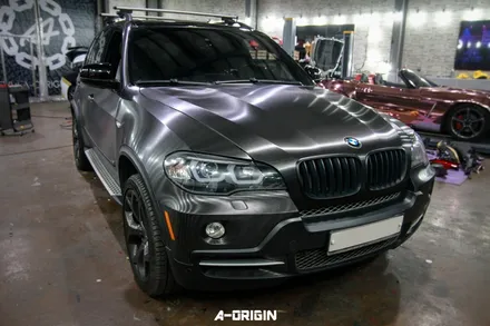 [광명랩핑 - 에이오리진] bmw x5 블랙브러쉬 전체랩핑 시공후기 / 안산,시흥,화성