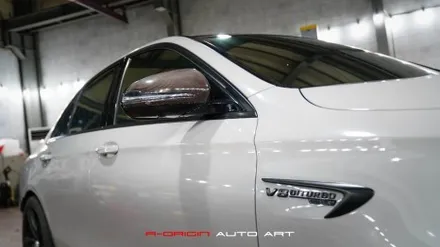 크레용 컬러의 대명사 벤츠 e63amg 레이즈 쿨그레이 / 안산,시흥,화성