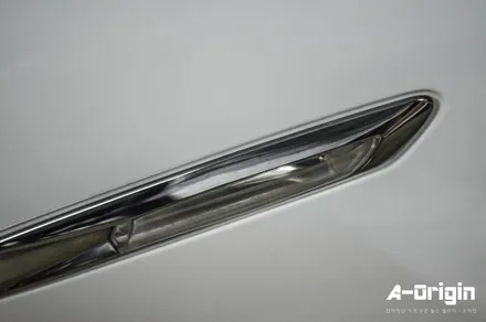 [안양카스킨 - 에이오리진] BMW 520D 전체랩핑 (은색->화이트 전체랩핑) / 안산,시흥,화성