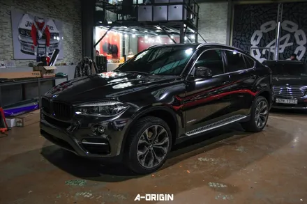 [ 안양랩핑 - 에이오리진 ] 오리진 bmw x6 블랙크롬 전체랩핑 래핑 / 안산,시흥,화성