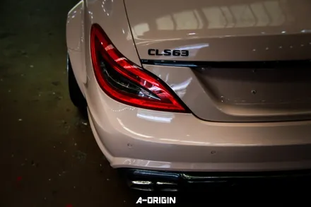[ 서울랩핑 - 에이오리진 ] 벤츠 CLS63 AMG 레이즈 사하라베이지 전체랩핑 시공!!! / 안산,시흥,화성