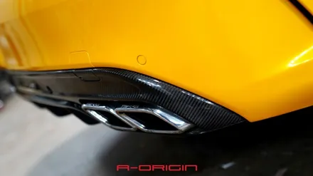 벤츠 C63AMG 레이즈 고스트옐로우 전체랩핑 시공후기 / 안산,시흥,화성