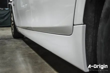 [안양카스킨 - 에이오리진] BMW 520D 전체랩핑 (은색->화이트 전체랩핑) / 안산,시흥,화성