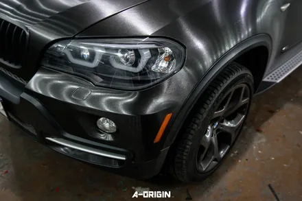 [광명랩핑 - 에이오리진] bmw x5 블랙브러쉬 전체랩핑 시공후기 / 안산,시흥,화성