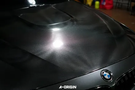 [광명랩핑 - 에이오리진] BMW 카본본넷 카본랩핑 시공으로 확실한 분위기 변화~! / 안산,시흥,화성