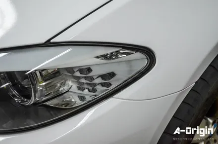 [안양카스킨 - 에이오리진] BMW 520D 전체랩핑 (은색->화이트 전체랩핑) / 안산,시흥,화성