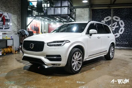 에이오리진 : 볼보 xc90 사틴펄화이트 전체 / 안산,시흥,화성