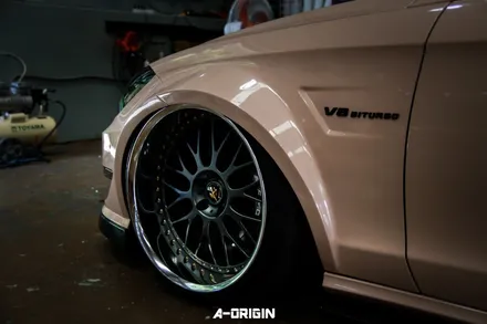 [ 서울랩핑 - 에이오리진 ] 벤츠 CLS63 AMG 레이즈 사하라베이지 전체랩핑 시공!!! / 안산,시흥,화성