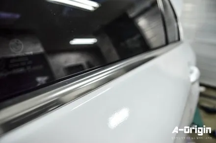 [안양카스킨 - 에이오리진] BMW 520D 전체랩핑 (은색->화이트 전체랩핑) / 안산,시흥,화성