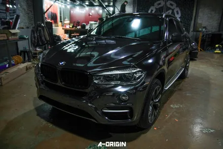 [ 안양랩핑 - 에이오리진 ] 오리진 bmw x6 블랙크롬 전체랩핑 래핑 / 안산,시흥,화성