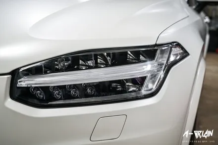 에이오리진 : 볼보 xc90 사틴펄화이트 전체 / 안산,시흥,화성