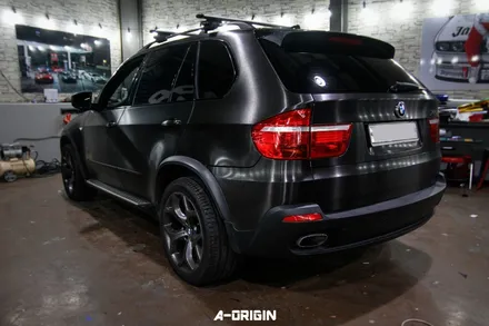 [광명랩핑 - 에이오리진] bmw x5 블랙브러쉬 전체랩핑 시공후기 / 안산,시흥,화성