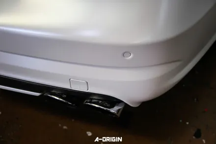 [ 안산랩핑 - 에이오리진 ] 벤츠 cls63 amg 레이즈 사틴펄화이트 전체랩핑 시공후기 / 안산,시흥,화성