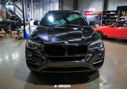 [ 안양랩핑 - 에이오리진 ] 오리진 bmw x6 블랙크롬 전체랩핑 래핑 / 안산,시흥,화성