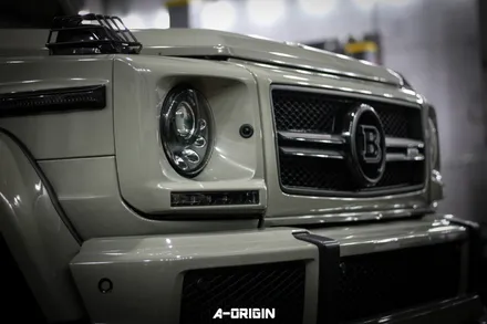 [ 서울랩핑 - 에이오리진 ] 벤츠 G63 AMG G바겐 레이즈 카키그린 전체랩핑 시공 고광택랩핑 부라부스 / 안산,시흥,화성