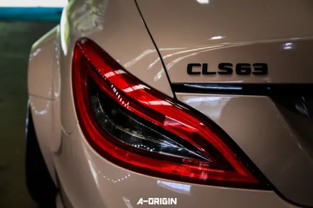 [ 서울랩핑 - 에이오리진 ] 벤츠 CLS63 AMG 레이즈 사하라베이지 전체랩핑 시공!!! / 안산,시흥,화성