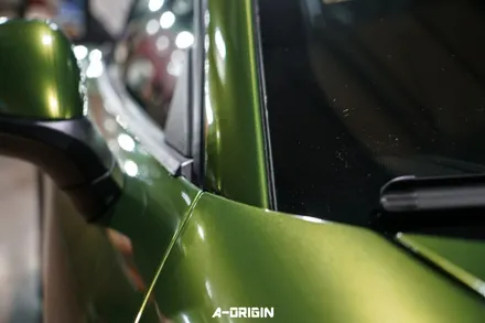 [ 랩핑 - 에이오리진 ] 981 박스터 GTS 맘바그린 전체랩핑 / 안산,시흥,화성