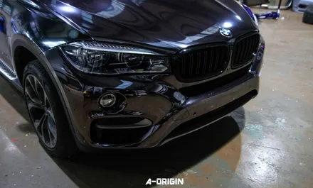 [ 안양랩핑 - 에이오리진 ] 오리진 bmw x6 블랙크롬 전체랩핑 래핑 / 안산,시흥,화성