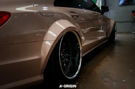 [ 서울랩핑 - 에이오리진 ] 벤츠 CLS63 AMG 레이즈 사하라베이지 전체랩핑 시공!!! / 안산,시흥,화성