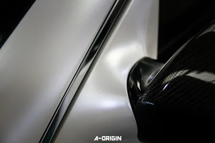 [ 안산랩핑 - 에이오리진 ] 벤츠 cls63 amg 레이즈 사틴펄화이트 전체랩핑 시공후기 / 안산,시흥,화성