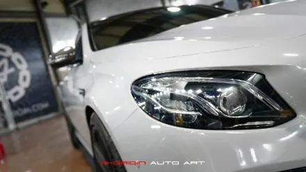 크레용 컬러의 대명사 벤츠 e63amg 레이즈 쿨그레이 / 안산,시흥,화성