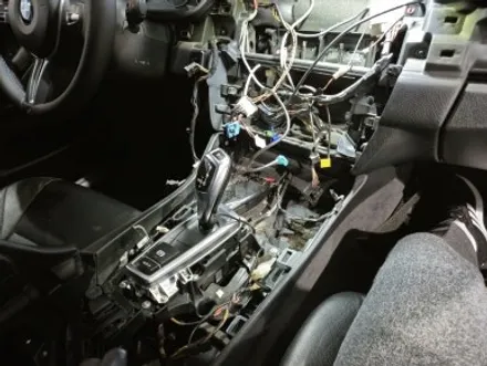 [대구 오디쎄이]BMW F10 520D 사제 네비게이션 정리 탈거
