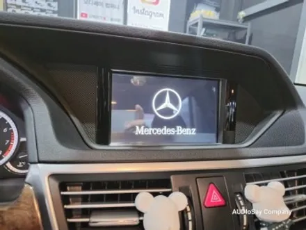 [대구 오디쎄이]벤츠 W212 E300 안드로이드 올인원 후방카메라 하이패스