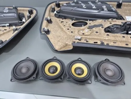 BMW 카오디오 스피커 튜닝 안드로이드 올인원 듀얼 스크린을 재미있게 즐기기 F10 520d 528i