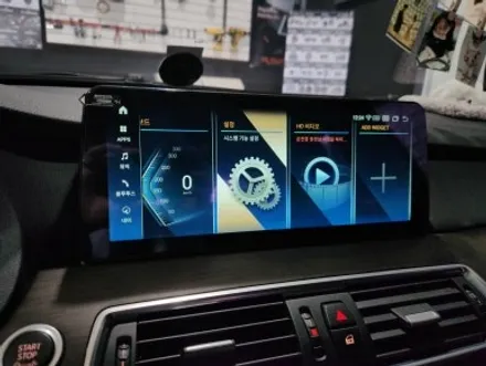 대구 BMW 안드로이드 올인원 M핸들 세트 시공 F07 5GT