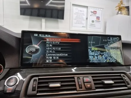 BMW 15인치 프리미엄 안드로이드 올인원 무스로이드 MUSROID F10 520d 528i
