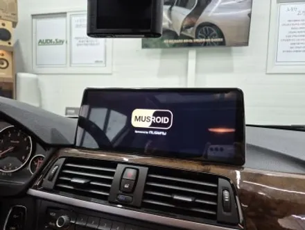 BMW 안드로이드 올인원과 M 핸들 튜닝 시공  F30 320d 3시리즈