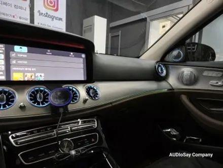 [대구 오디쎄이] 벤츠 W213 E300 멀티 컬러 코딩, 송풍구 앰비언트, 전동 트위터 엠비언트