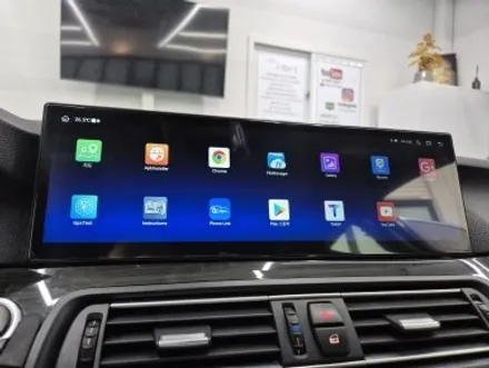 BMW 15인치 프리미엄 안드로이드 올인원 무스로이드 MUSROID F10 520d 528i