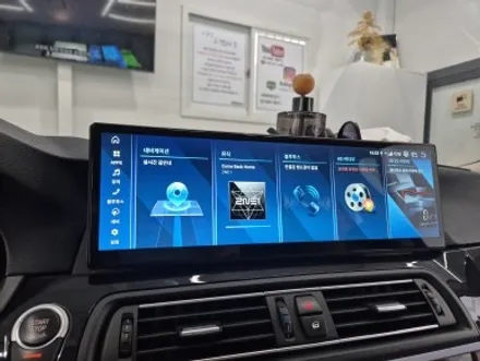 BMW 15인치 안드로이드 올인원 520d 528i F10 대구 오디쎄이 컴퍼니