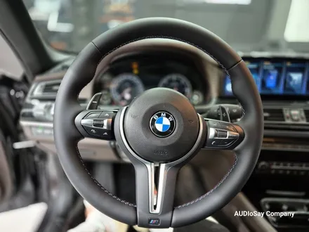대구 안드로이드 올인원 BMW F01 740d 인디비주얼 15인치 무스로이드, 핸들 열선 활성화 M 핸들 시공