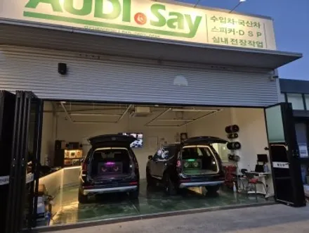 대구 오디쎄이 컴퍼니를 대표하는 모하비 더 마스터 카오디오 PHASS 파스 서브우퍼 보호를 위한 트렁크 디자인 시공