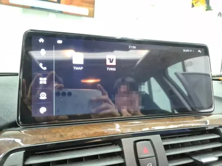 BMW 안드로이드 올인원과 M 핸들 튜닝 시공  F30 320d 3시리즈