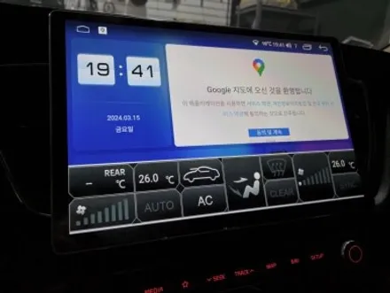 [대구 오디쎄이]더 뉴 카니발 기아 유보 UVO 13인치 안드로이드 올인원
