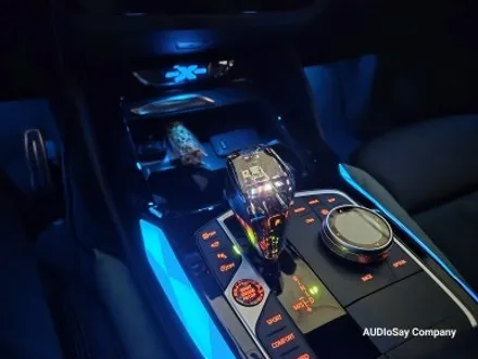 대구 카오디오 BMW X4 실내 튜닝, 스피커와 엠비언트, 그리고 크리스탈 튜닝의 변화