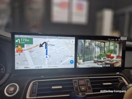 [대구 오디쎄이] BMW F01 7시리즈 740i 프리미엄 안드로이드 올인원 15인치 무스로이드 카오디오 음질 향상
